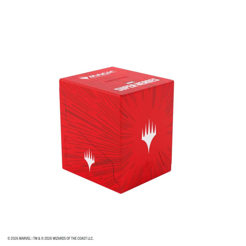 Gamegenic MTG Marvel Bastion 100+ XL - Comic Burst Red