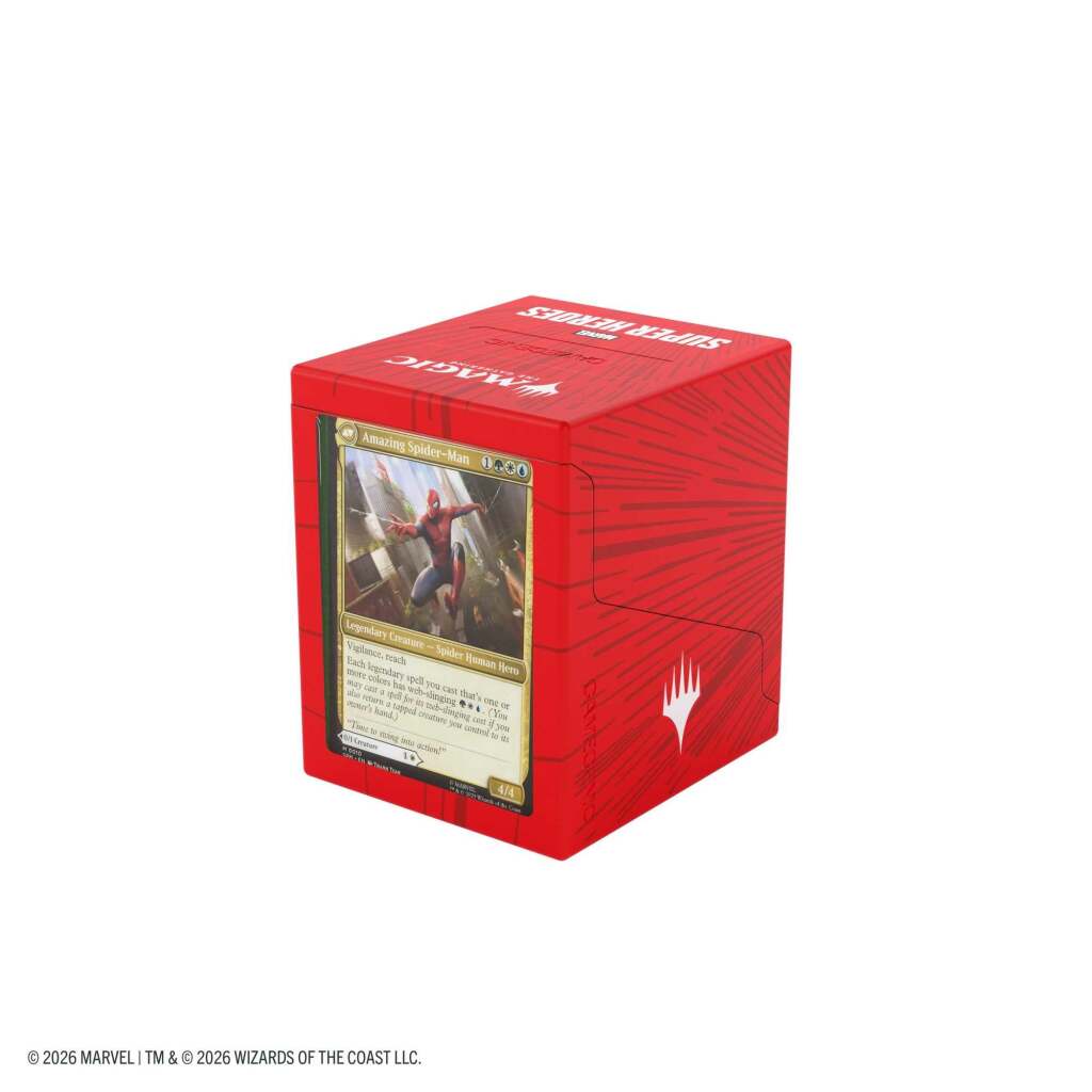 Gamegenic MTG Marvel Bastion 100+ XL - Comic Burst Red