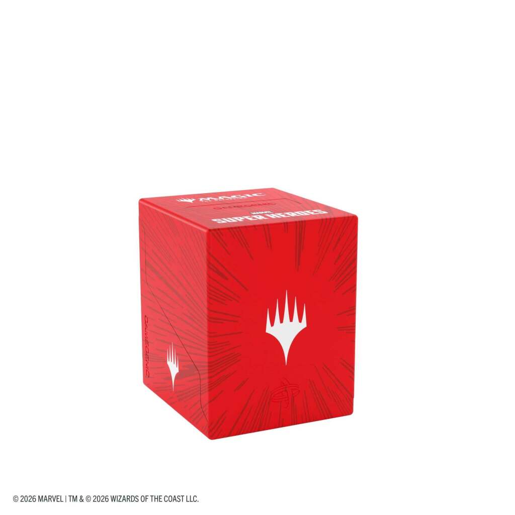 Gamegenic MTG Marvel Bastion 100+ XL - Comic Burst Red