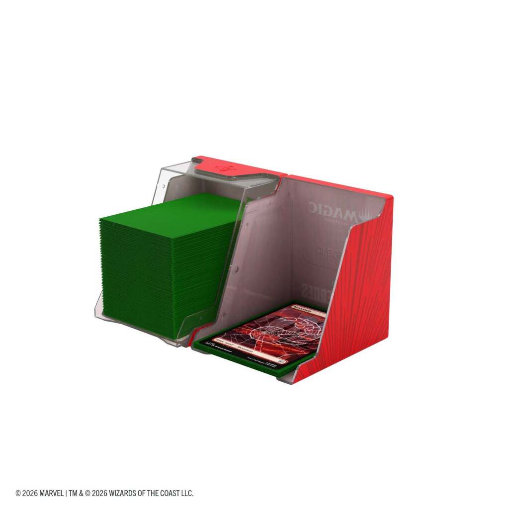 Gamegenic MTG Marvel Bastion 100+ XL - Comic Burst Red