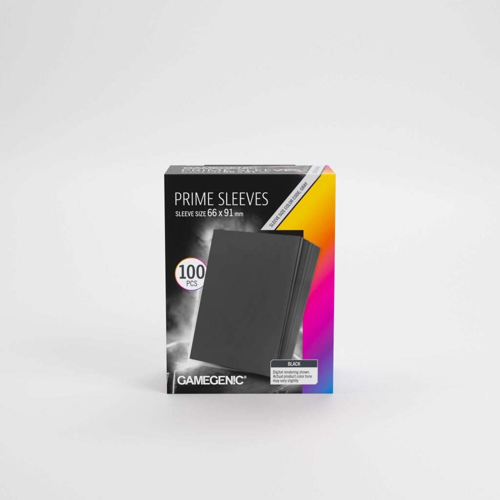 Gamegenic Prime Sleeves Black