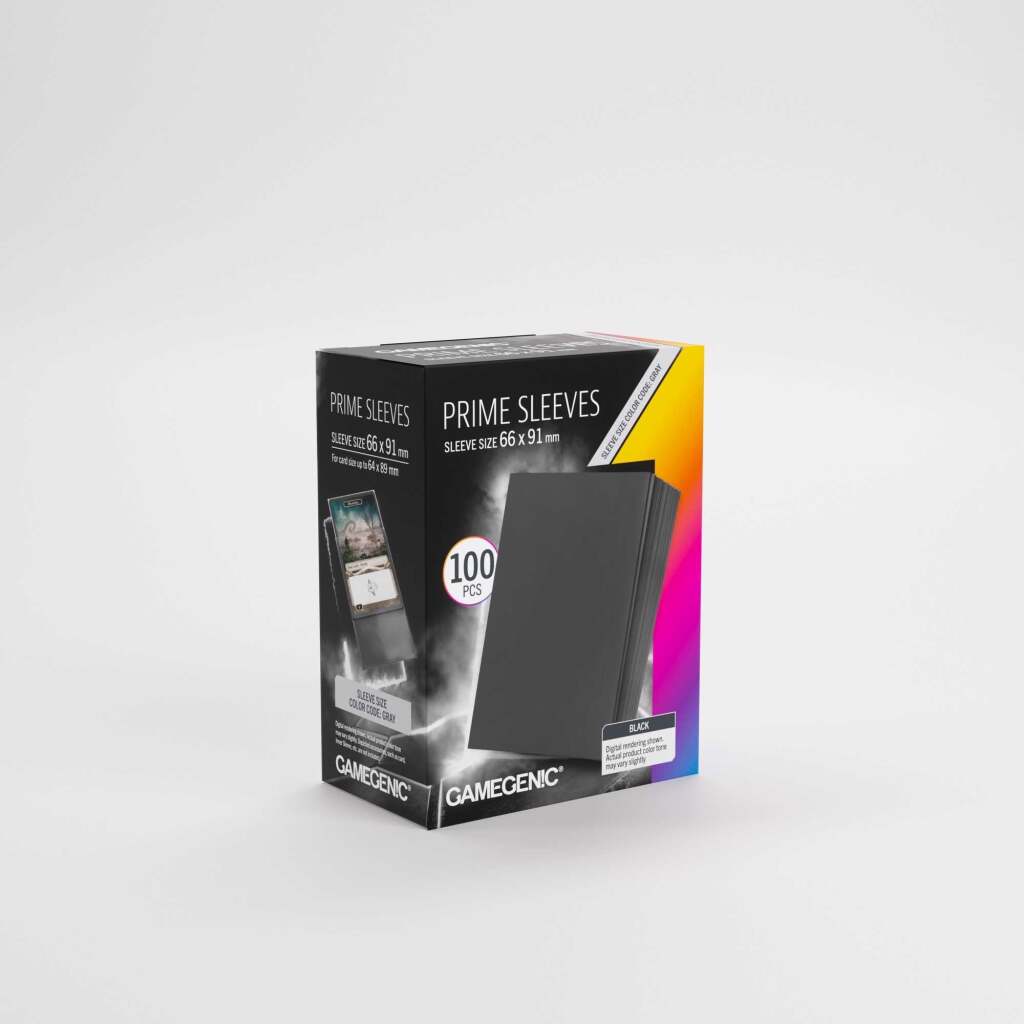 Gamegenic Prime Sleeves Black