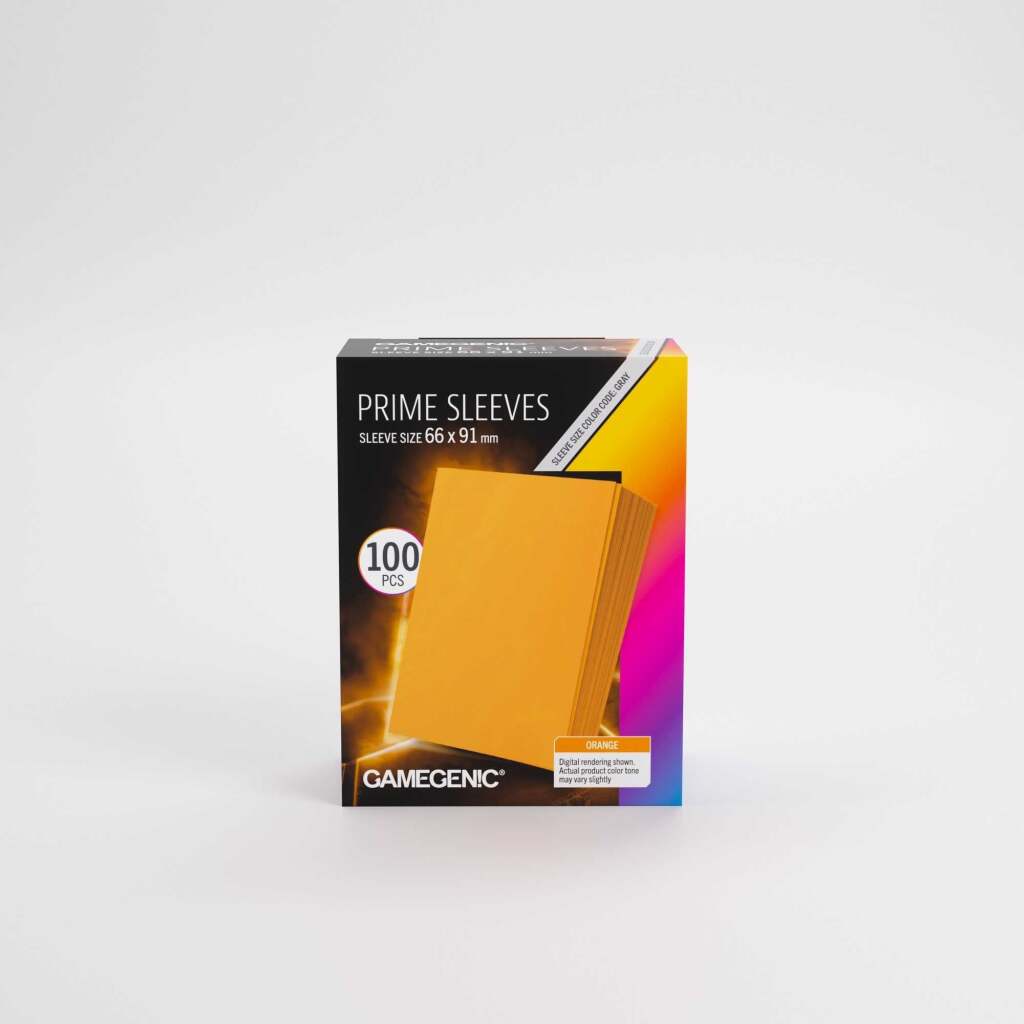 Gamegenic Prime Sleeves Orange