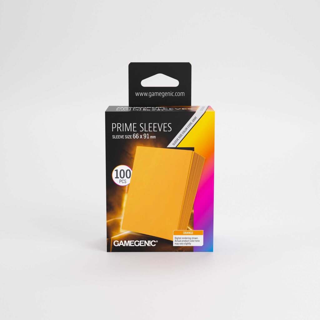 Gamegenic Prime Sleeves Orange