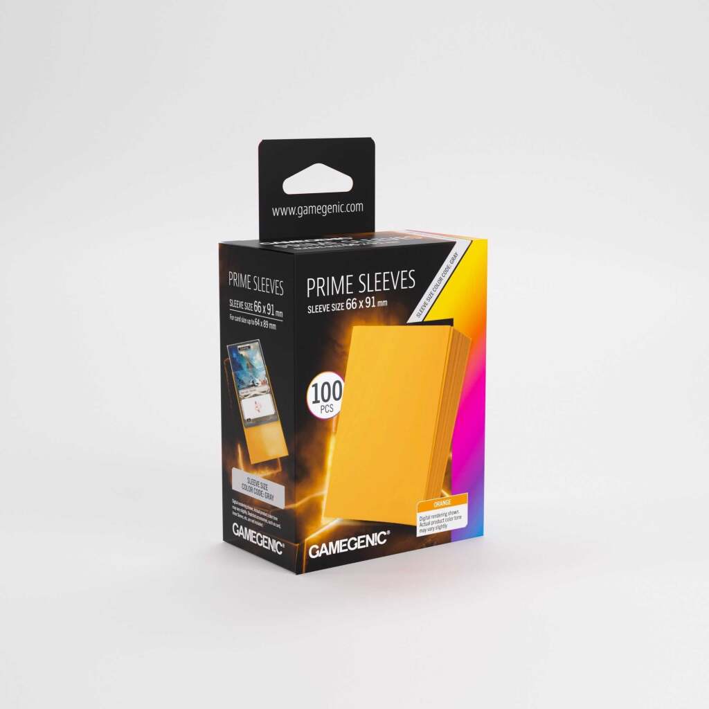 Gamegenic Prime Sleeves Orange