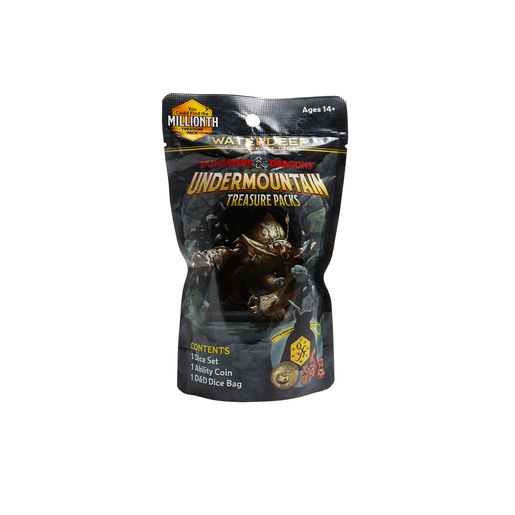 D&D Waterdeep: Undermountain Dice Treasure Packs