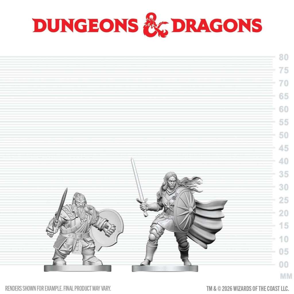 NMM Dwarf Fighter & Orc Paladin