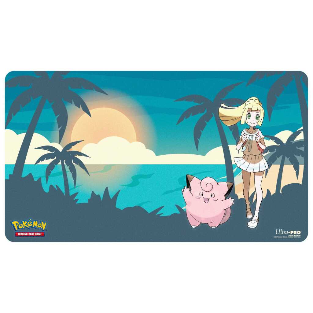 Pokemon: Lillie and Clefairy Playmat