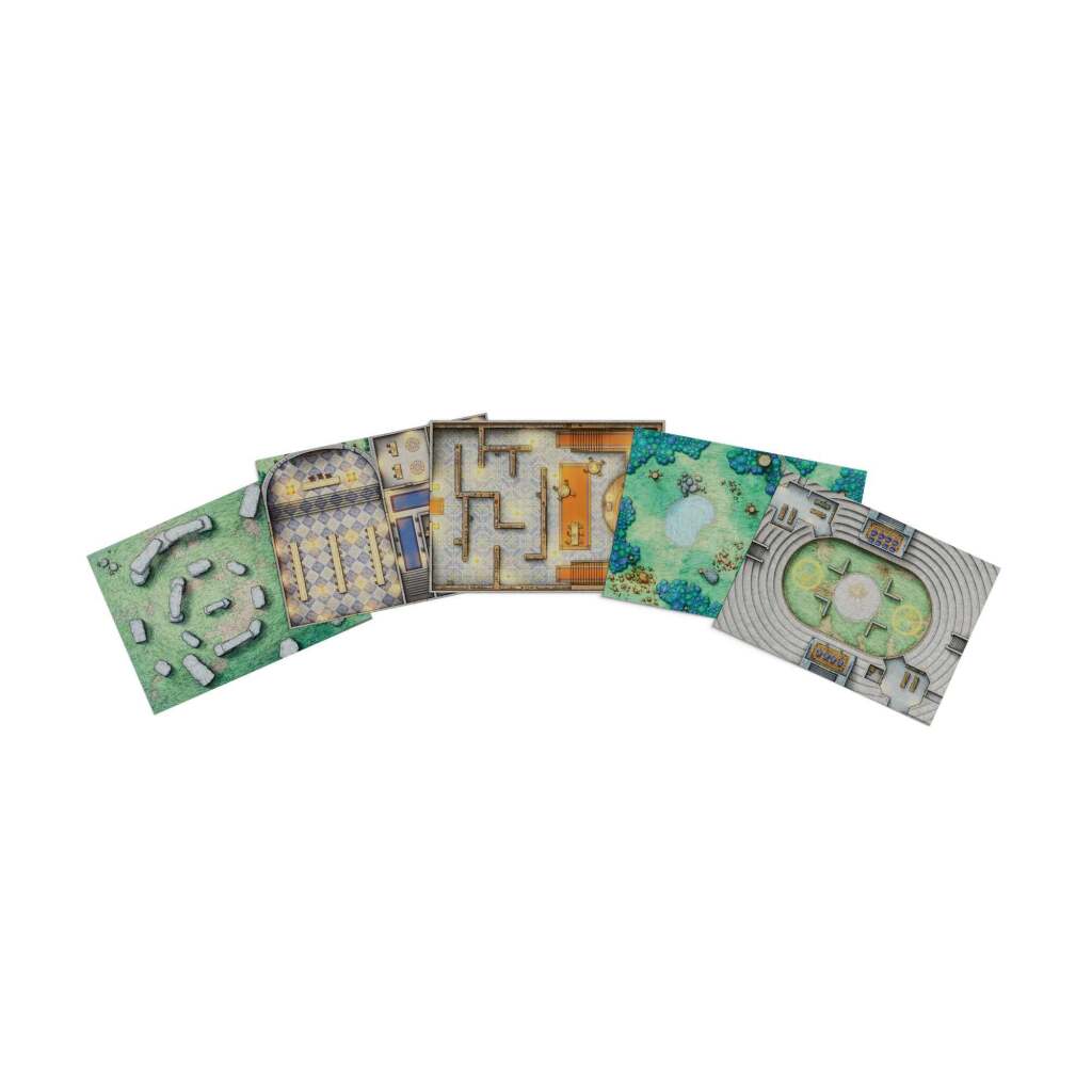 Dungeons & Dragons Arcana Unleashed Map Pack