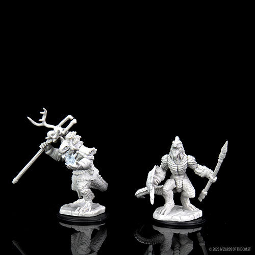 Nolzurs Marvelous Miniatures Lizardfolk & Lizardfolk Shaman