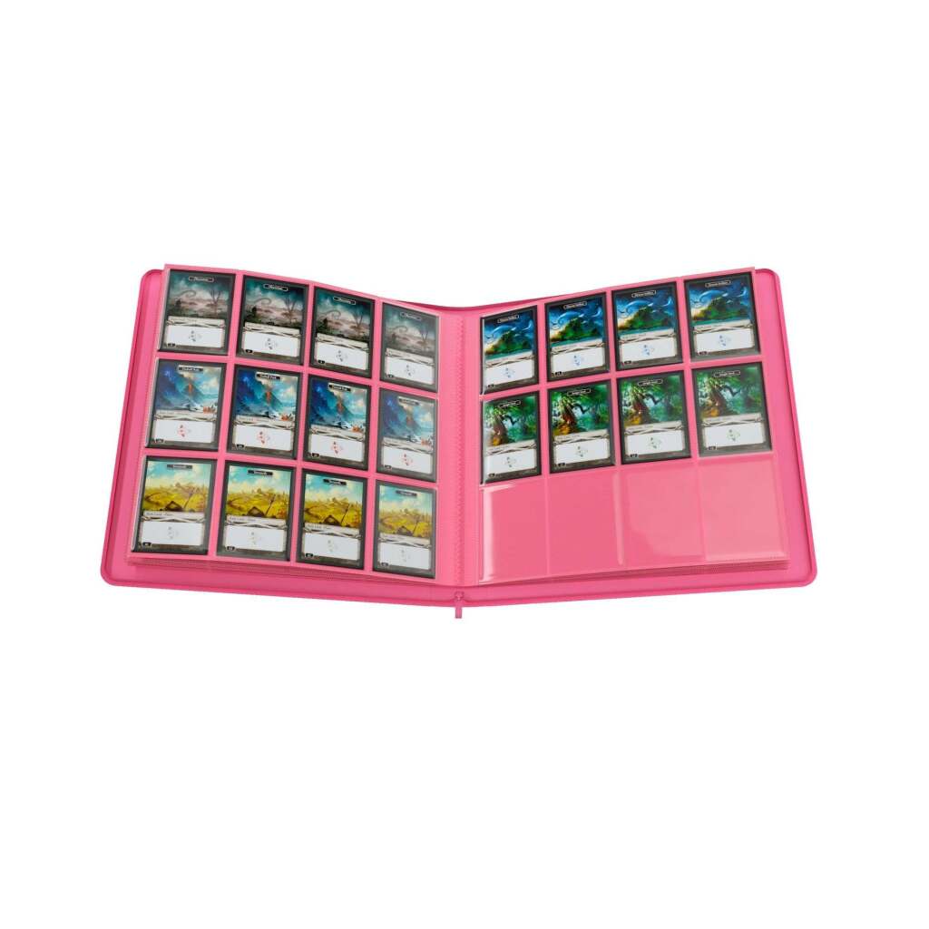 Gamegenic Zip-Up Album 24-Pocket - Pink