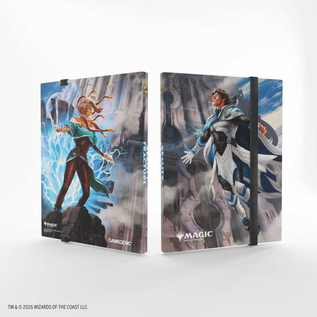 Gamegenic Magic the Gathering: Reality Fracture Casual Album 18-Pocket - Tam Beleren, Conflicted/Jace, Building Reality