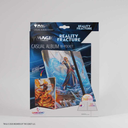Gamegenic MTG Reality Fracture Casual Album 18-Pocket - Chandra, Chill of Compliance
