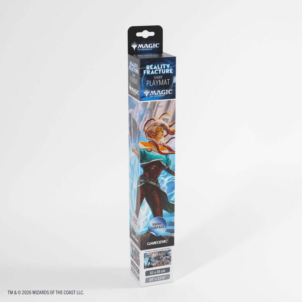 Gamegenic Magic the Gathering: Reality Fracture Shiny Playmat - Tam Beleren, Conflicted/Jace, Building Reality