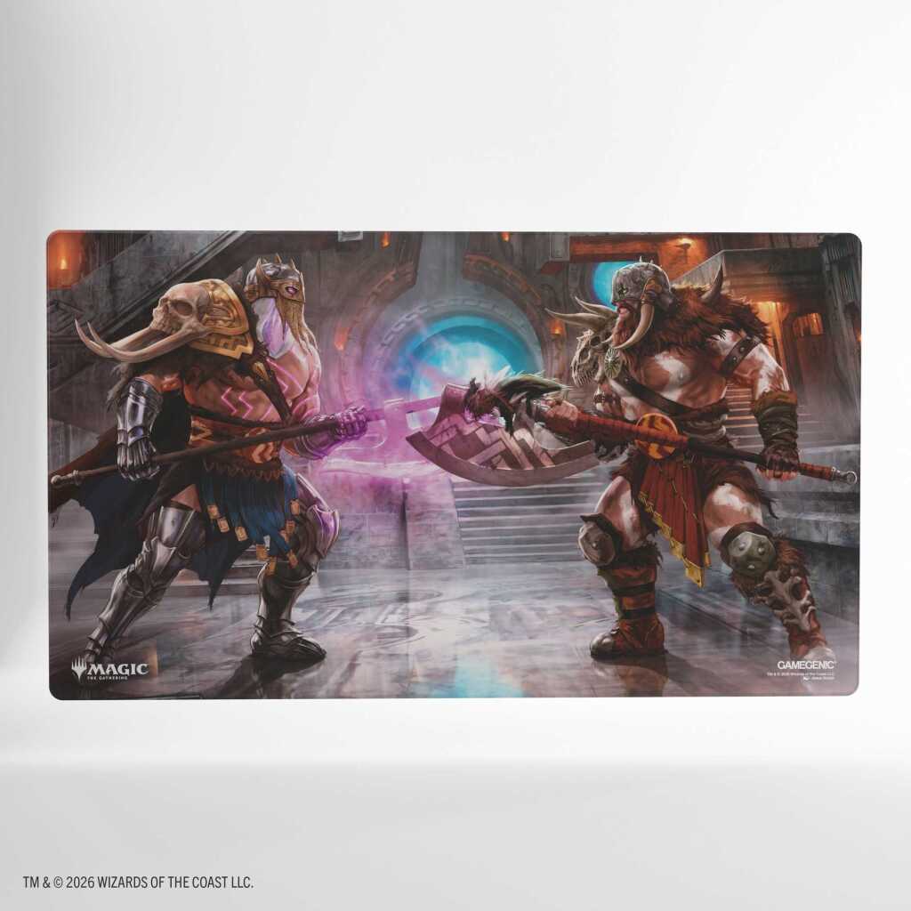 Gamegenic Magic the Gathering: Reality Fracture Shiny Playmat - Garruk of the Veil/Garruk Uncursed