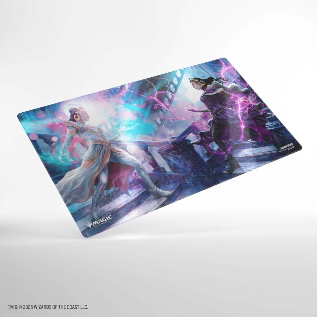 Gamegenic Magic the Gathering: Reality Fracture Shiny Playmat - Liliana, Devoted Healer/Liliana, Callous Necromancer