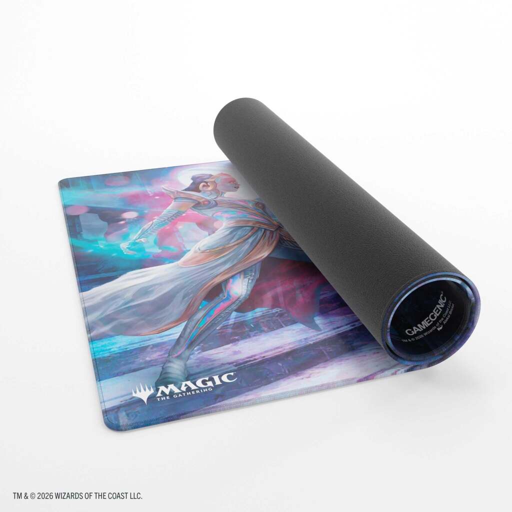 Gamegenic Magic the Gathering: Reality Fracture Shiny Playmat - Liliana, Devoted Healer/Liliana, Callous Necromancer
