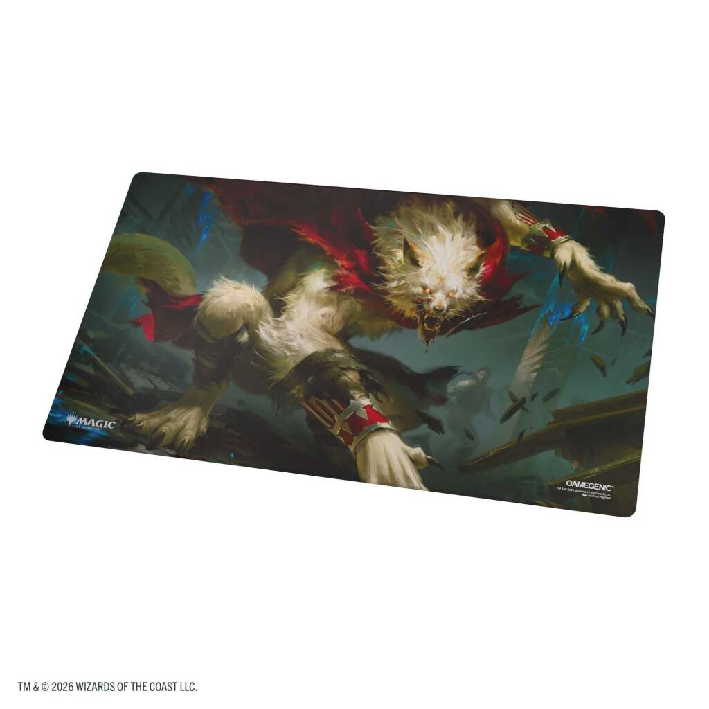 Gamegenic Magic the Gathering: Reality Fracture Double-sided Playmat - Edgar, Ancient Bloodlord/Edgar, Moonlit Sovereign