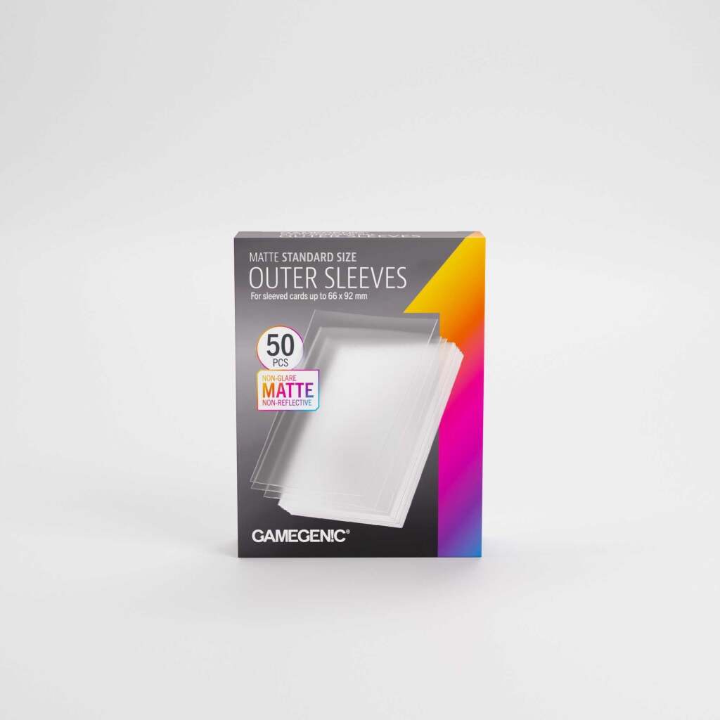 UNIT Gamegenic Matte Outer Sleeves Standard Size 69x94 (50