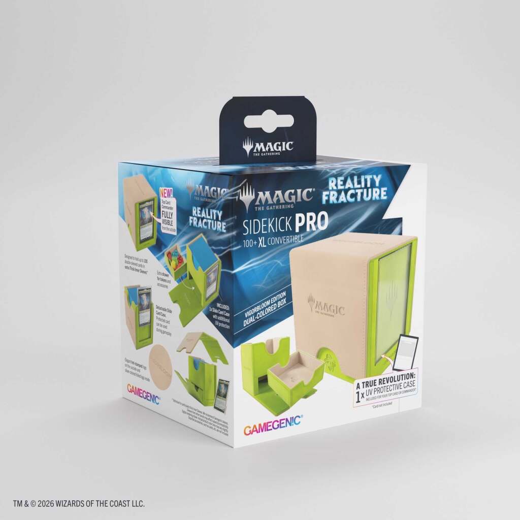 Gamegenic Magic the Gathering: Reality Fracture Sidekick PRO 100+ XL - Vigorbloom