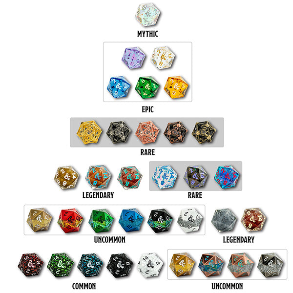 Dungeons & Dragons Fanroll Fizbans Fortune Misfit Blind Mystery Box