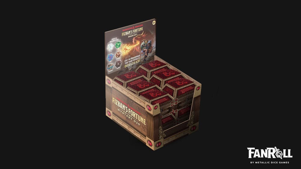 Dungeons & Dragons Fanroll Fizbans Fortune Misfit Blind Mystery Box