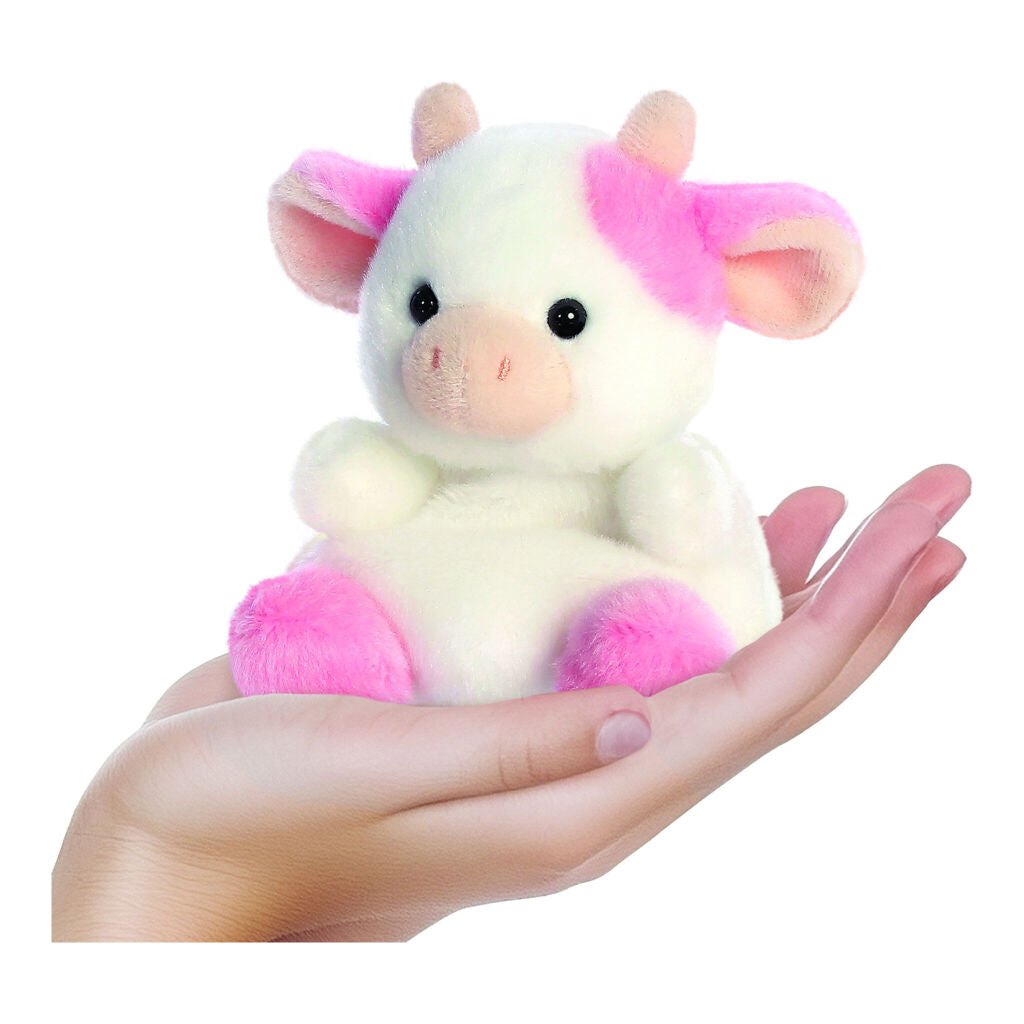 Palm Pals 5in Belle Strawberry Cow