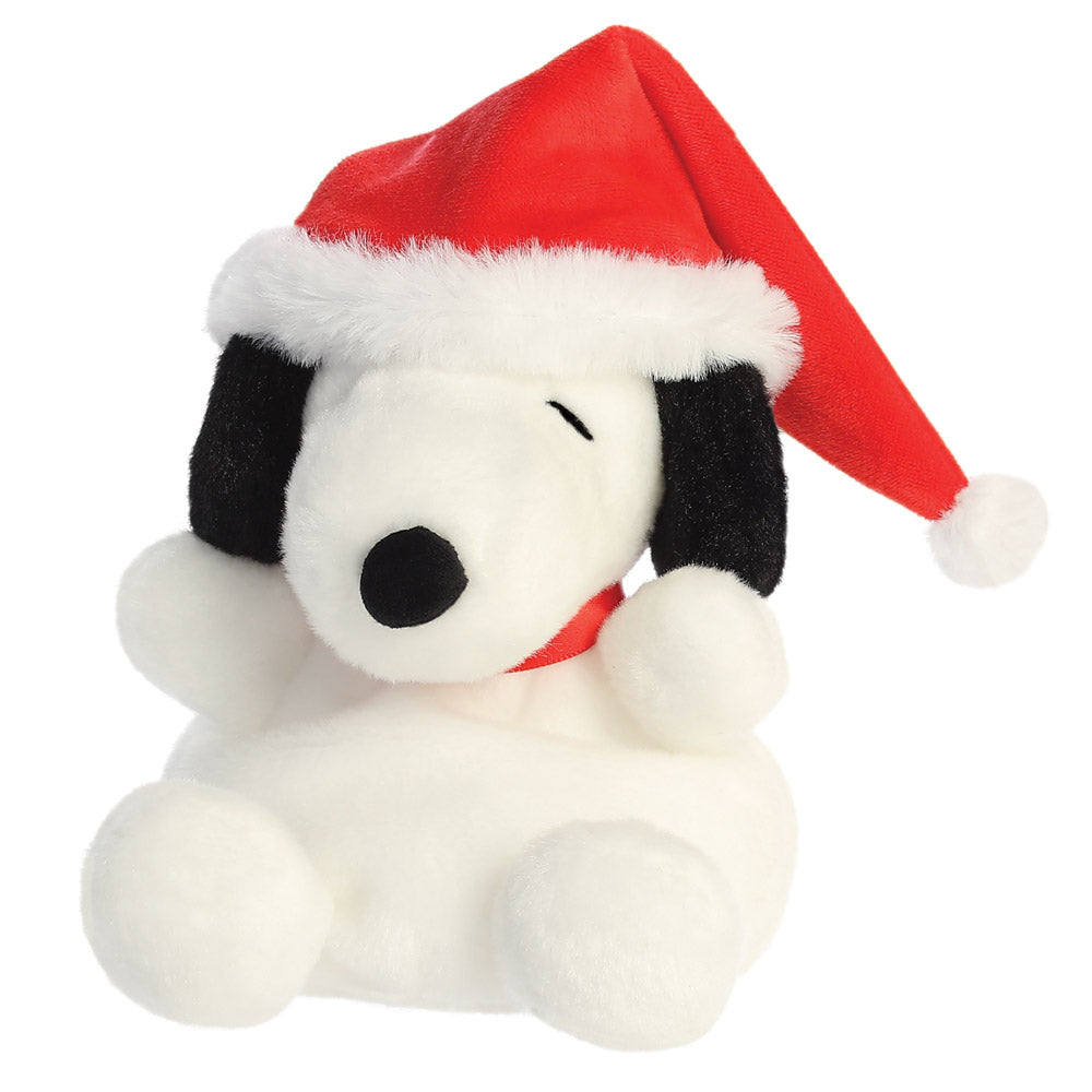 Palm Pals 5in Peanuts Santa Snoopy