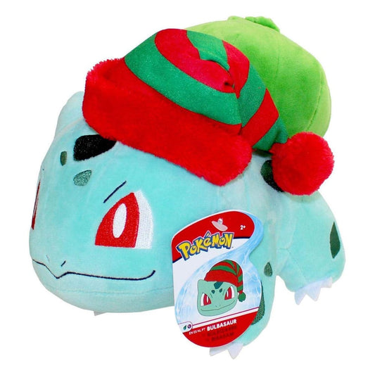 Pokemon 8in Bulbasaur Plush with Striped Hat
