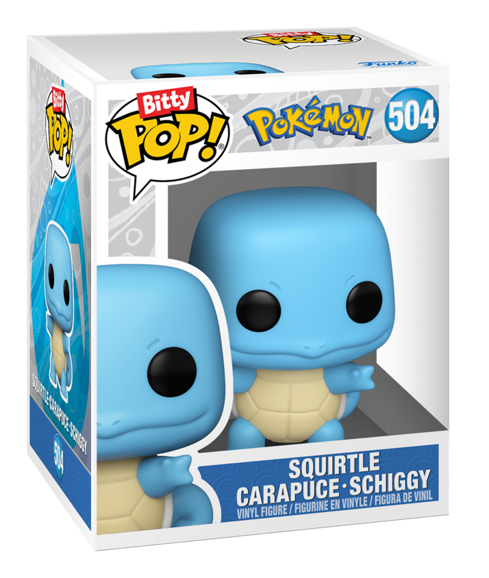 Bitty Pop! Pokemon Squirtle 4 Pack