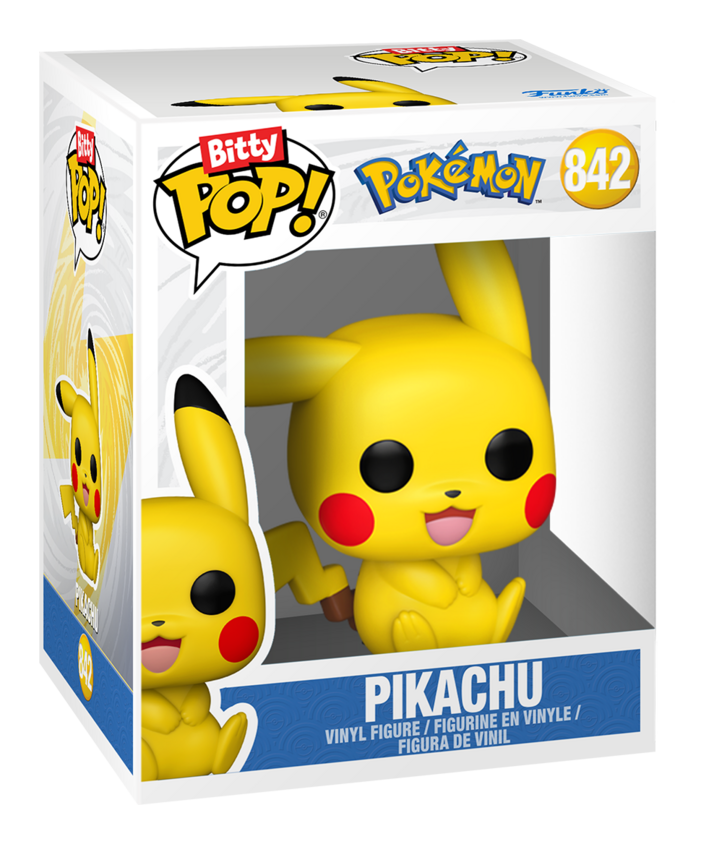 Bitty Pop! Pokemon Pikachu 4 Pack