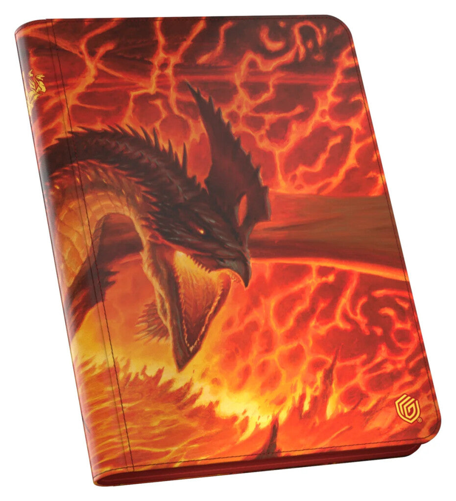 Ultimate Guard Zipfolio 360 Xenoskin Magic the Gathering "Tarkir: Dragonstorm" - Magmatic Hellkite