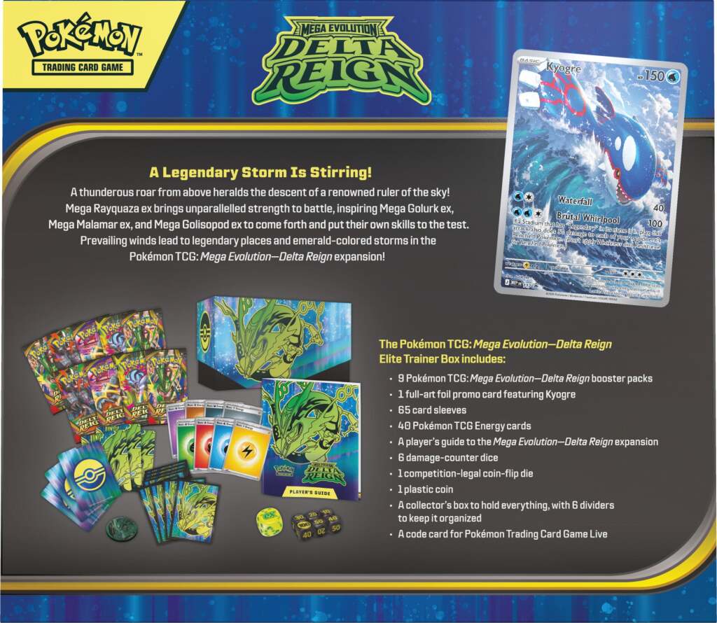 Pokemon Delta Reign Elite Trainer Box