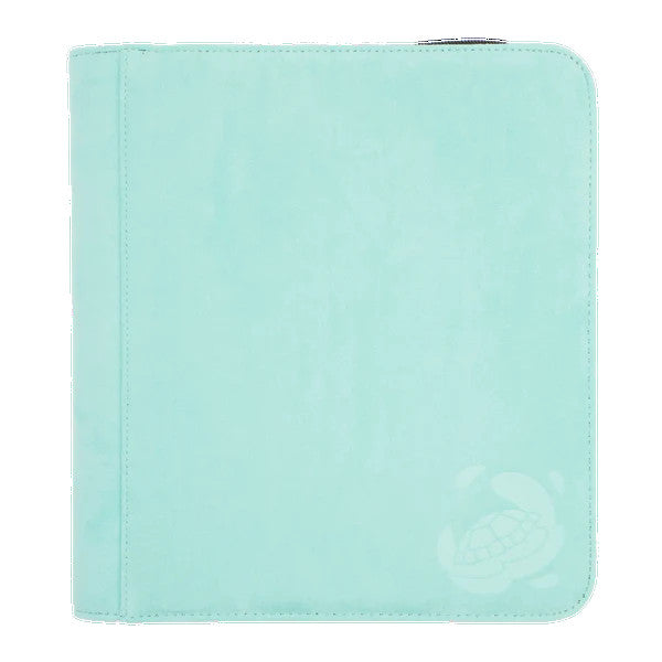 Resiplush Zip-Up Album - 8-Pocket Turquoise Toploader