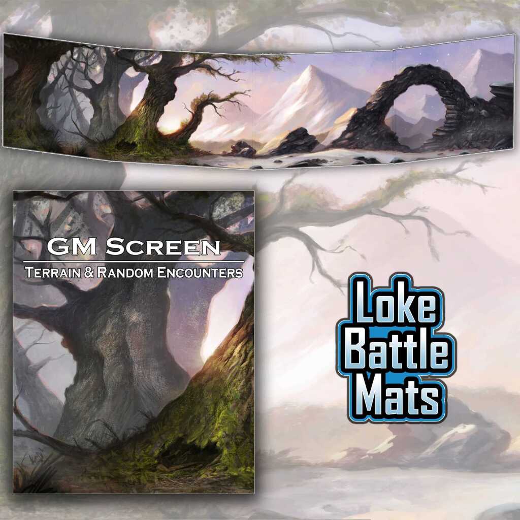 Loke GM Screen: Terrain & Random Encounters