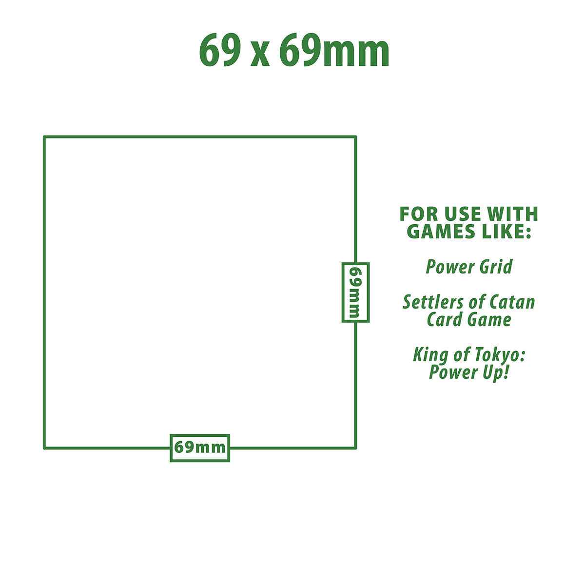Square Size Board Game Sleeves