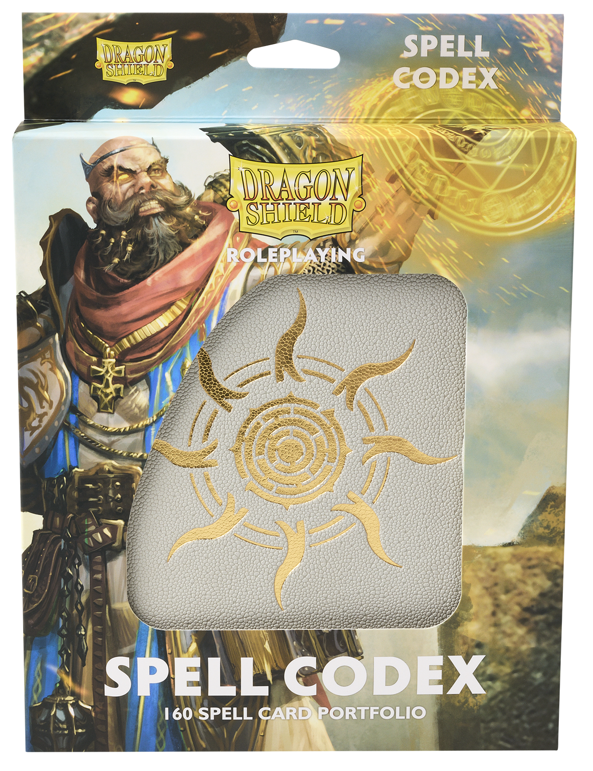 Dragon Shield Spell Codex - Ashen White