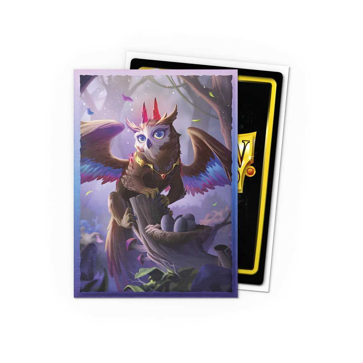 Dragon Shield Brushed Art Standard Sleeves Spirit Animals - The Dragowlis