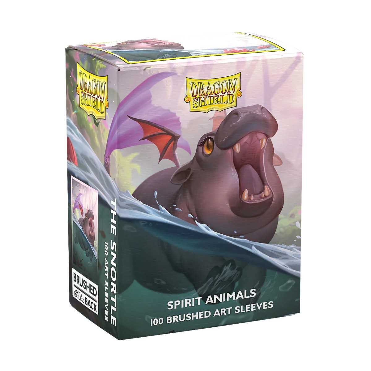 Dragon Shield Brushed Art Standard Sleeves Spirit Animals - The Snortle