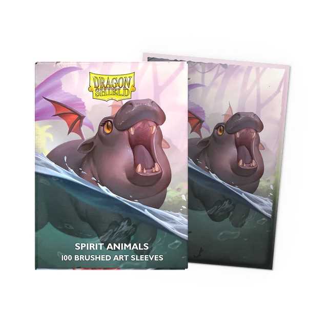 Dragon Shield Brushed Art Standard Sleeves Spirit Animals - The Snortle