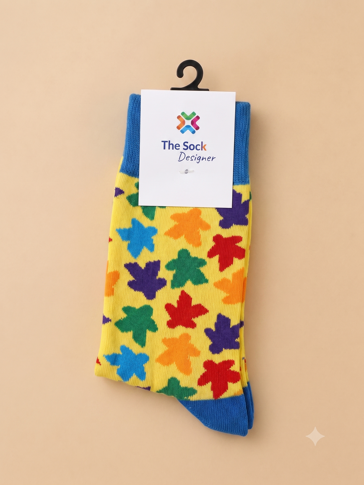 Meeple Yellow Socks