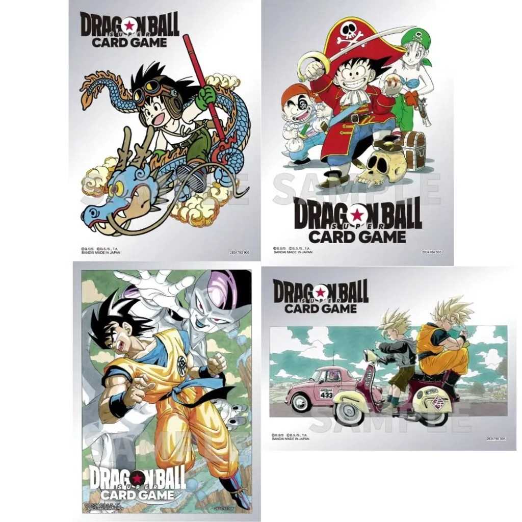 Dragon Ball Super Card Game Official Card Sleeves Illustrations SP