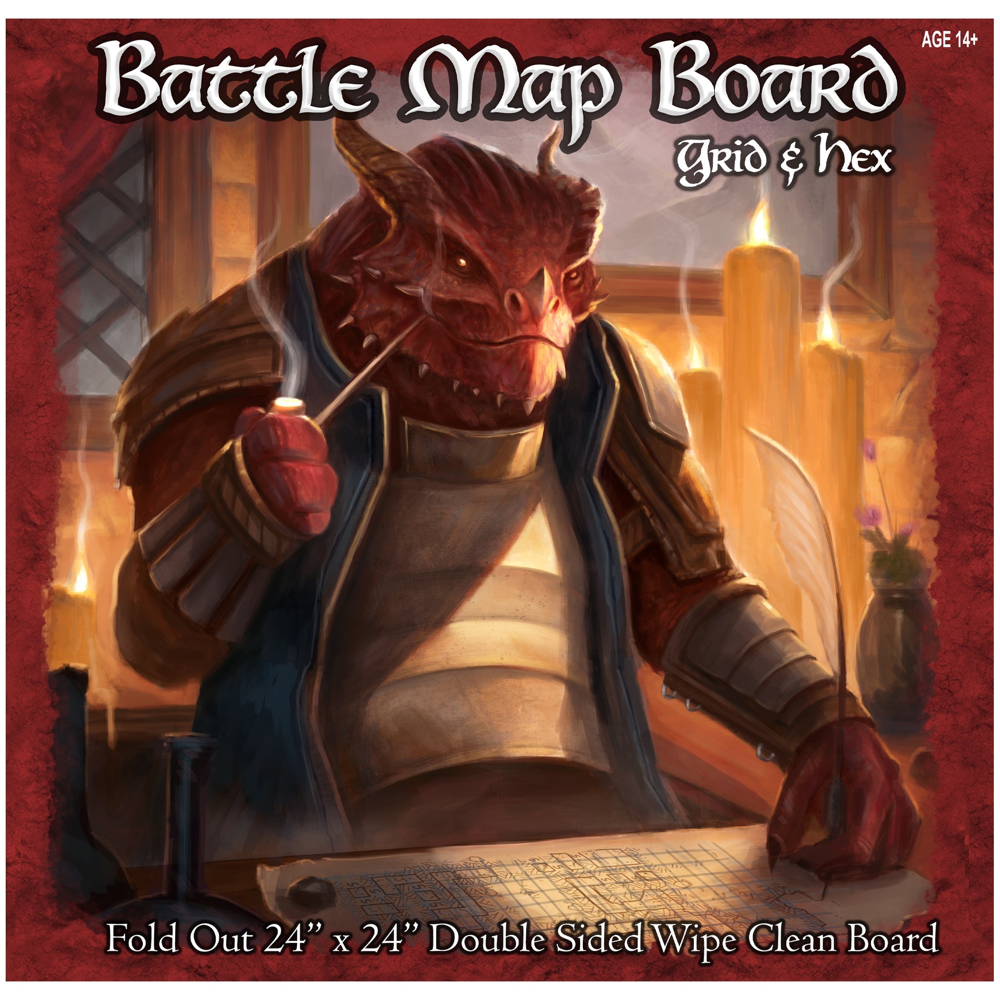 Grid & Hex: Battle Map Board
