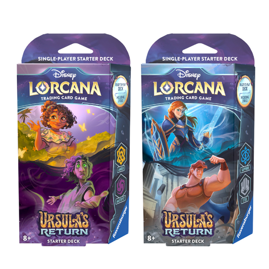Lorcana Starter Deck Sapphire & Steel Hercules