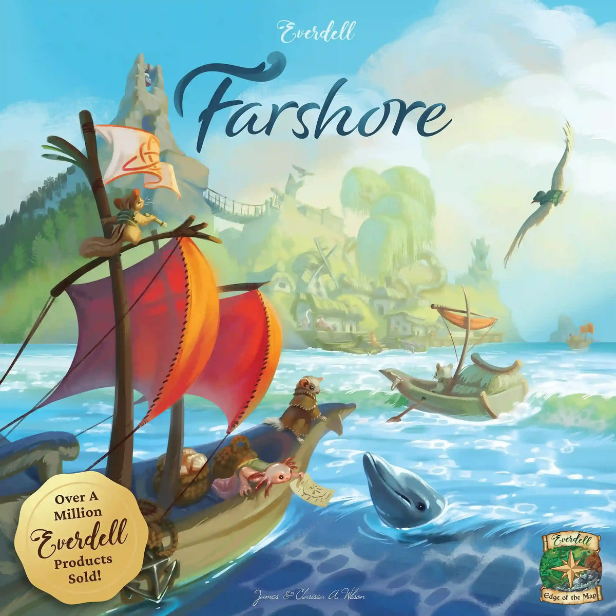 Everdell Farshore: Essentials Edition board game box