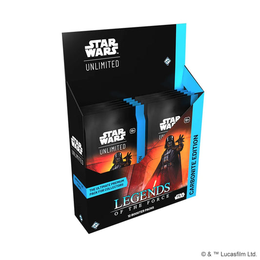 Star Wars Unlimited Legends of the Force Carbonite Booster Box