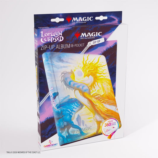 Gamegenic MTG Lorwyn Eclipsed Zip-Up Album 18-Pocket - Celestial Reunion