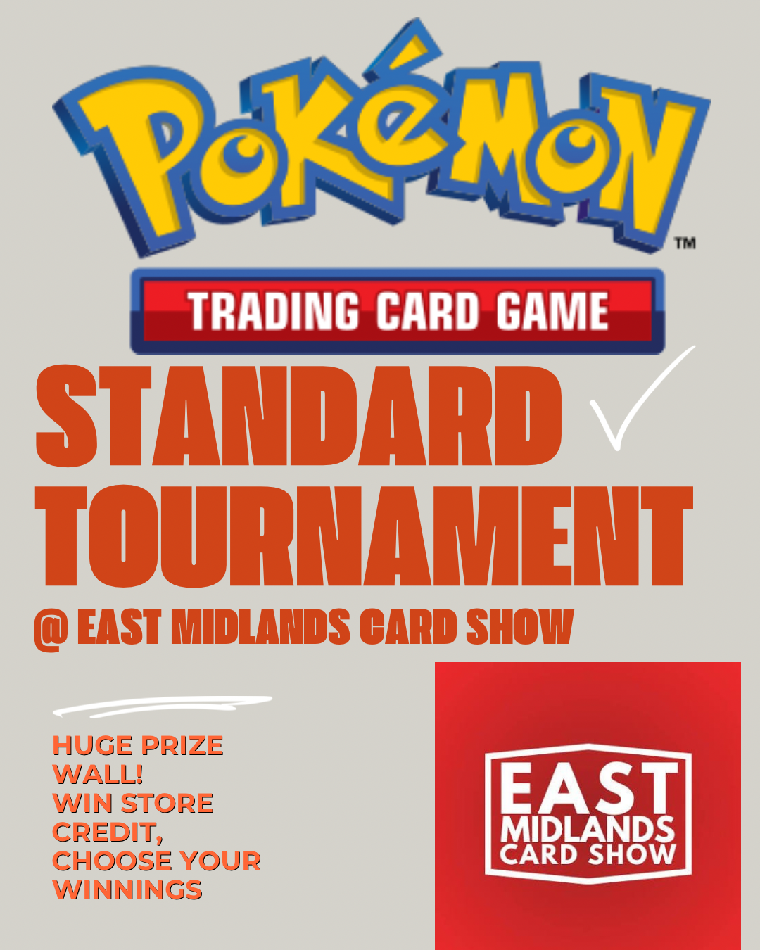 Pokémon Standard Tournament @ East Midlands Card Show 11th October