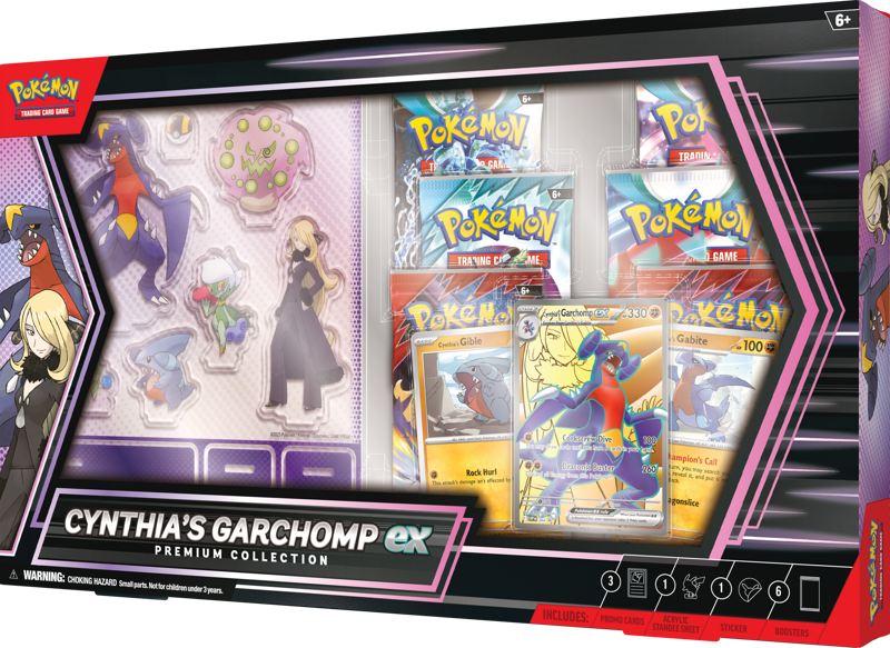 PKM Cynthias Garchomp ex Premium Collection