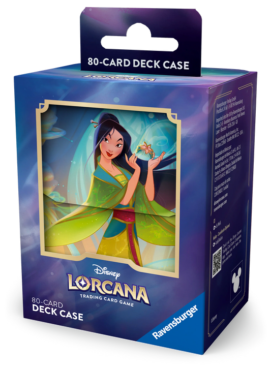 Lorcana Set 9 Fabled Deck Box - Mulan